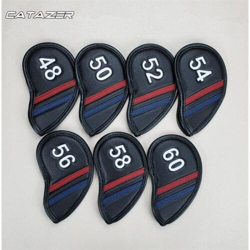 New HYDER CUP Golf Wedges Headcover PU Golf Sand Wedge Set Head Covers 48/50/52/54/56/58/60degree 2 Colors