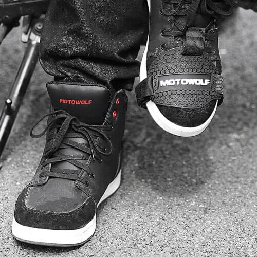 Motorcycle Gear Shift Pad Adjustable Motorcycle Shoe Cover Durable Lightweight Boot Protector For Riding Moto Accessaries