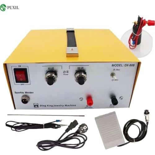 80A Jewelry Welding Machine Spot Welding Hand-Held Pulse Spot Welder Gold And Silver Jewelry Processing Weldering Machine 400W