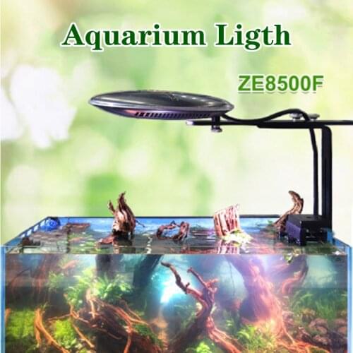 Zetlight UFO ZE8500F Plants Growing Lights WIFI Programmable Freshwater LED Light Full Spectrum Aquatic Planted Nano Tank Light