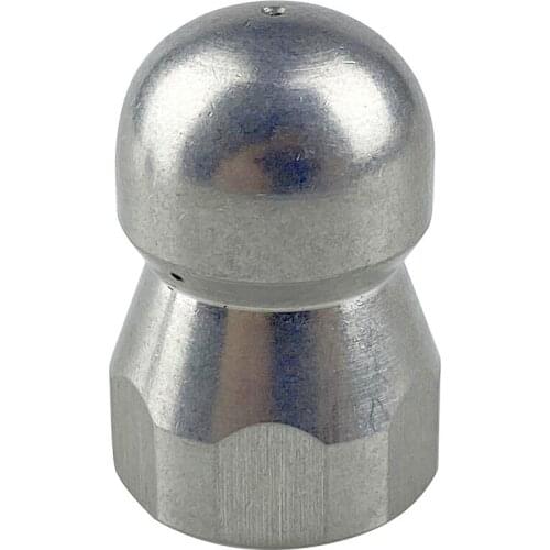 3/8" Pressure Washer Drain Hose Nozzle Sewer Cleaning Jetter Nozzle For Garden House