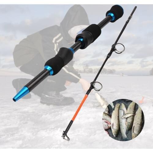 65cmWinter Fishing Rods Ice Fishing Rods Fishing Reels Pen Pole Lures Tackle Spinning Casting Hard Rod zhao-77