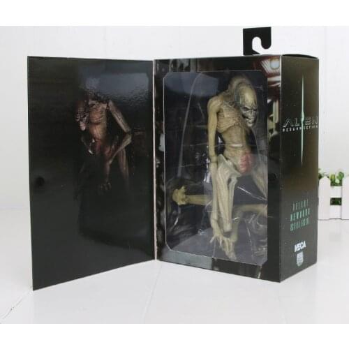 24cm NECA Aliens Vs Predator Figure toy Alien Resurrection Delune Newborn Ver. PVC Action Figure Model Horror Toys Doll