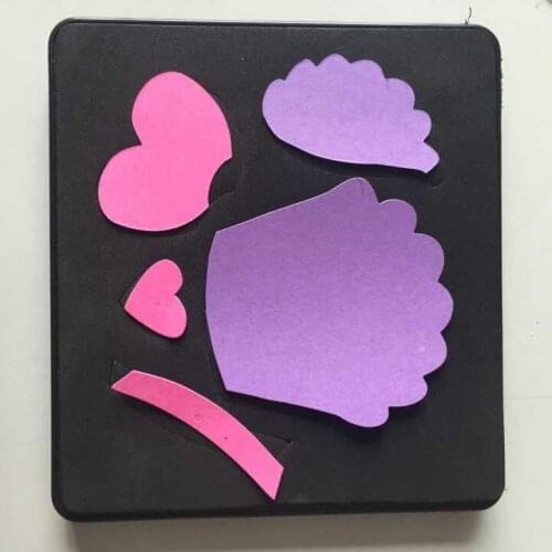 Art cake shapes Wooden steel rule scrapbooking die cutter, 15.8mm thick TY201599037