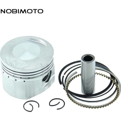 Piston 54mm Ring 14mm Pin Piston Ring Kits Set fit for Lifan 138cc Air Cooling Engine ATV Motorcycle Pit Bike HH-103A
