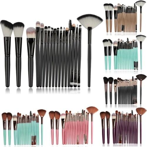 18 Pieces of Makeup Brush Set Brush Remaining Beauty Tools Eye Brush Loose Powder Highlighter Sculpting Sculpting Eyebrow Brush