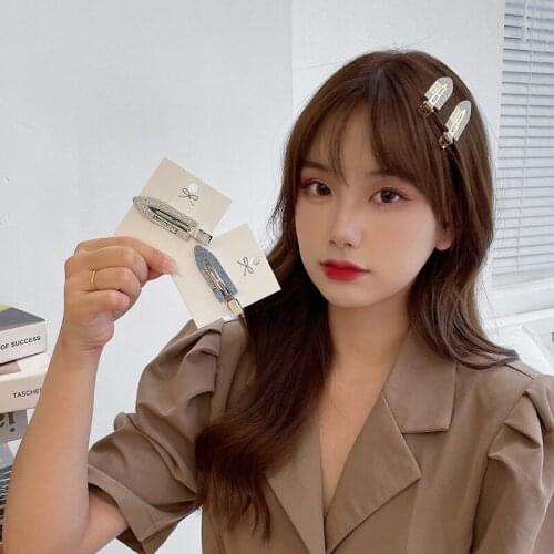 New 2021 Women Hair Clips Side Bangs Fix Fringe Barrette Makeup Washing Face Female Ladies Girls Hairpin Hair Accessories