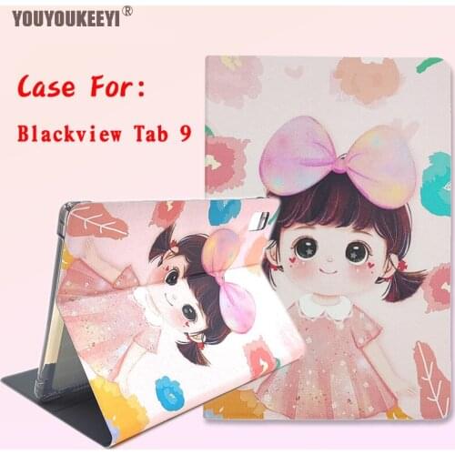 New Painted Pattern Case For Blackview Tab 9 10.inch Tablet Thickened Anti-fall Plastic Shell For Blackview Tab 9 +Gift