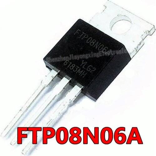 10pcs FTP08N06A TO-220 FTP08N06 TO220 08N06 new original