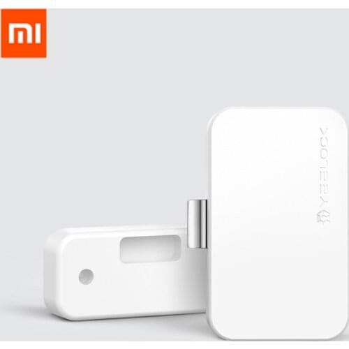 New Xiaomi Yeelock Smart Drawer Cabinet Keyless Bluetooth Lock Phone APP Smart Home Electronics Automation Modules Safty Lock
