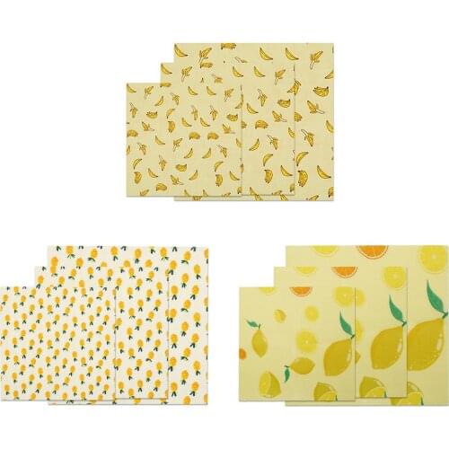 Food Wrap Reusable Fresh Keeping Beeswax Wrap For Food Reusable Food Wrapping Paper Fruit And Vegetable Fresh-keeping Cloth