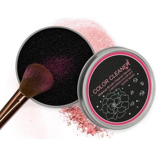Makeup Brush Cleaner Sponge Remover Color From Brush Eyeshadow Sponge Tool Cleaner Quick Color Off Make Up Brushes Cleaner