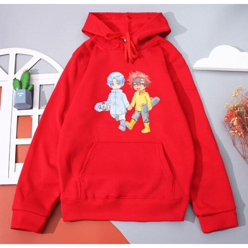 Cartoon Skateboard Boys Graphic Hoodies Anime SK8 The Infinity Sweatshirts Women Japanese Manga Tops Harajuku Female Pullover