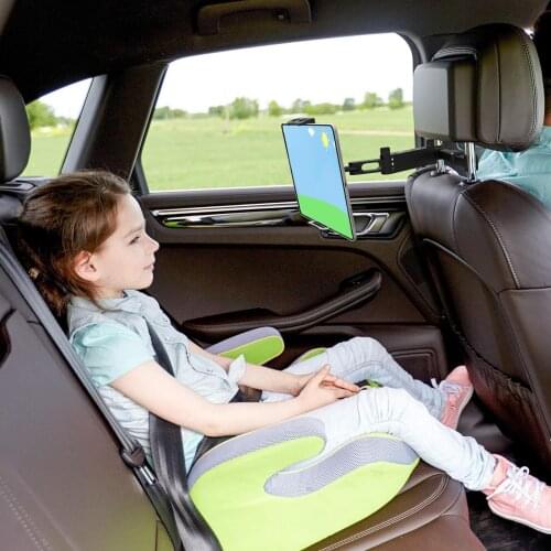 Universal Flexible 360 Degree Rotating Back Seat Car Tablet Phone Holder Support Stand Mounts Holder Interior Accessories