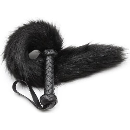 Adult Games Sex Toys Tail Sex Whip Long Tail Bondage Whip Sex Slave Flirting Whipping BDSM Sex Restraints Sex Toys for Woman Man