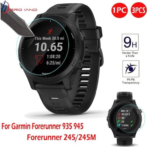 Tempered Glass Screen Protector Film for Garmin Forerunner 935 945 245 245M 45 Sport Smart Watch Bracelet Protective Film