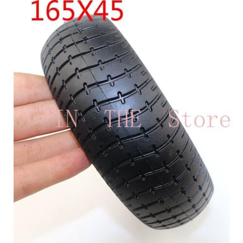 165x45 Solid Tire 6.5 Inch for Mini Electric Scooter Balancing Car 7 Inch Explosion-proof Solid Tyre Wheel Accessories