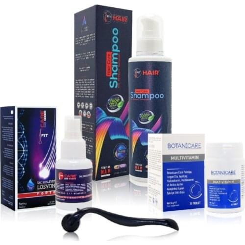 30 of more Powerful Hair Lotion + Multivitamin + fit Hair Shampoo + Comb