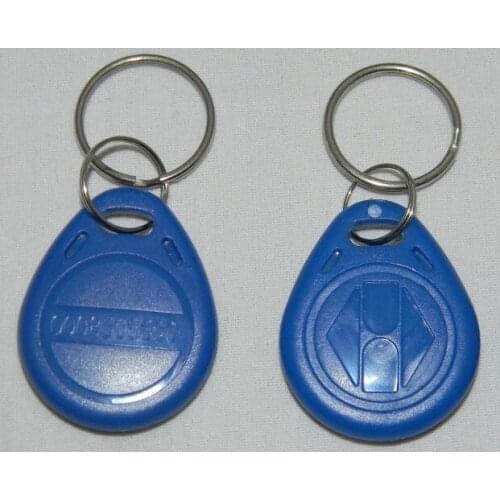 500pcs 125Khz EM4100 Card Token Tag Keyfobs Keychains For Access Control