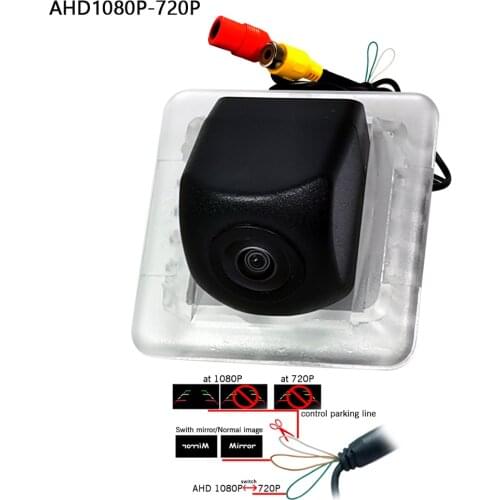 HD Car Rear Camera For 2014 chery Tiggo 3 parking assist color night vision wide angle Trajectory camera