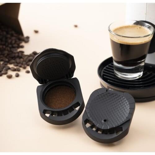 RECAFIMIL Holder for Genio & Piccolo X Maker Reusable Coffee Capsule Adapter for Dolce Gusto Genio S Crema Pod Transfer Grinder