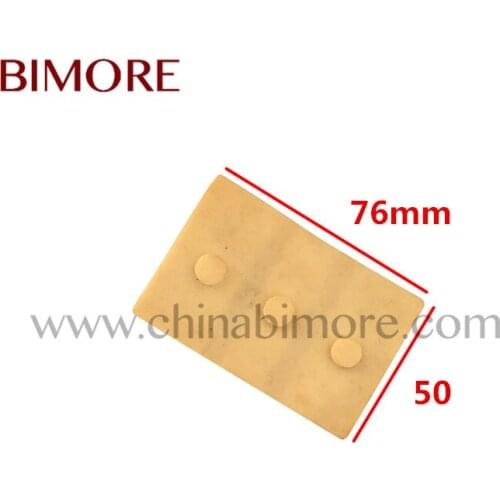 Elevator Parts 76x50x3.5mm Elevator counterweight guide shoe insert 3 in 1 guide shoe insert