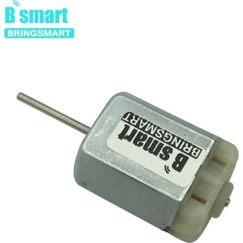 Bringsmart 2pcs/ lot FC280SC-20150 Electric High Speed Motor Shaft 21.5mm Vehicle Power Window Motor Car Rear View Mirror Motor