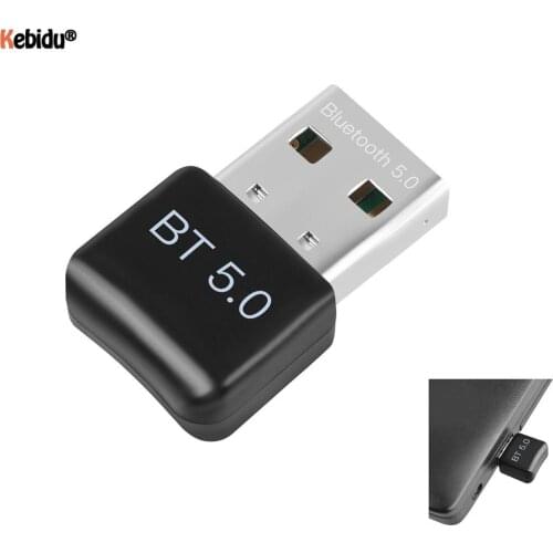 Kebidu Mini USB Bluetooth Adapter receiver Wireless Mini USB Bluetooth Dongle 5.0. receiver for Computer PC Wireless Mouse