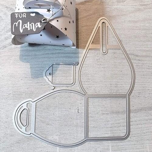 YYSD Package Box Metal Cutting Dies Stencil Scrapbooking DIY Album Stamp Paper Card Embossing Decoration Craft