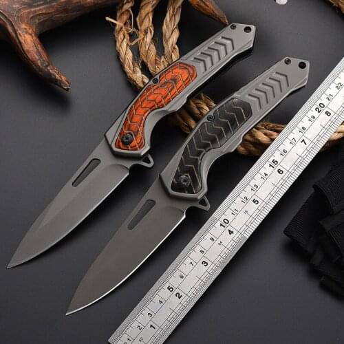 Tactical High-hardness Field Survival Multi-function Hunting Knife Self-defense Outdoor Folding Knife Sharp Blade Cool Gift