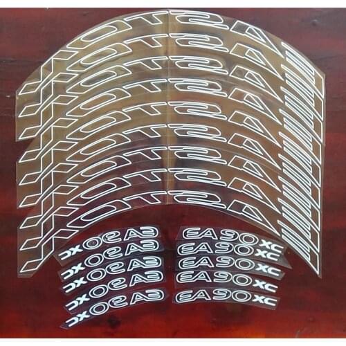 Rim Wheel Stickers MTB Decals For EA 90XC Mountain Bike Waterproof Replacemant Safe Protector FOR 26"/27.5"/29" 2 WHEELS