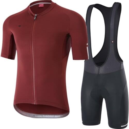 New Summer Men Cycling Jersey Set Bike Jersey Cycling Tops Breathable Sport MTB Jerseys Cycling Clothing Short Asian Size