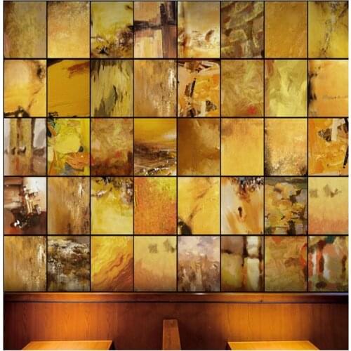 Drop Shipping Custom Photo Wallpaper Color Personality Box Art Murals Bar KTV Restaurant Mural Wallpaper TV Background Wallpaper