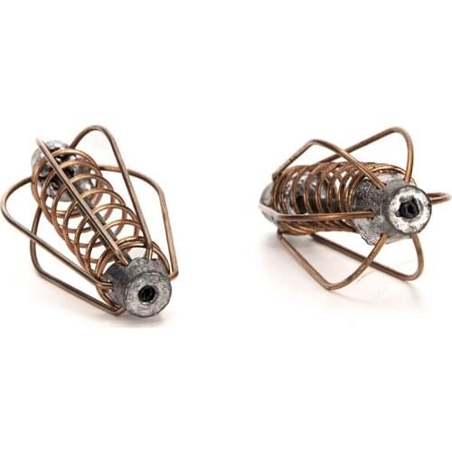 Fishing Tackle Feeder Bait Cage Fishing Trap Basket Feeder Holder Fishing Feeder Tool Accessories 15g/20g/25g/30g