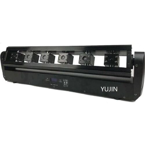 4PCS/LOT Stage DJ Laser 3W All Red moving head laser array 6 heads 500mW X6pcs Fat Beam