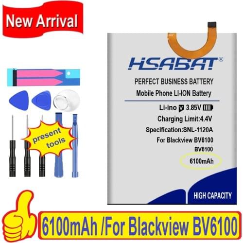 Top Brand 100% New 6100mAh 457094P Battery for Blackview BV6100 Batteries + free gfit
