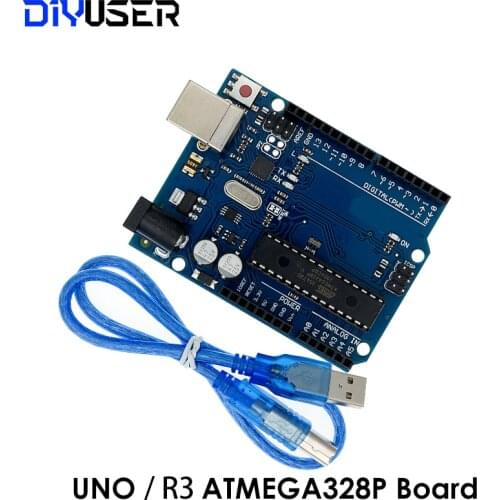 Smart Electronics UNO R3 ATMEGA328P ATMEGA16U2 Development Board Without USB Cable Diy Starter Kit
