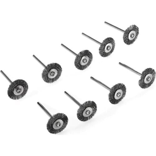 5 pcs/ pack) Bowl Type Steel Wheel Shape Wire Brush Polishing Brush Grinder Rotary Tool Grinding Brush Cleaning Tool Brushes