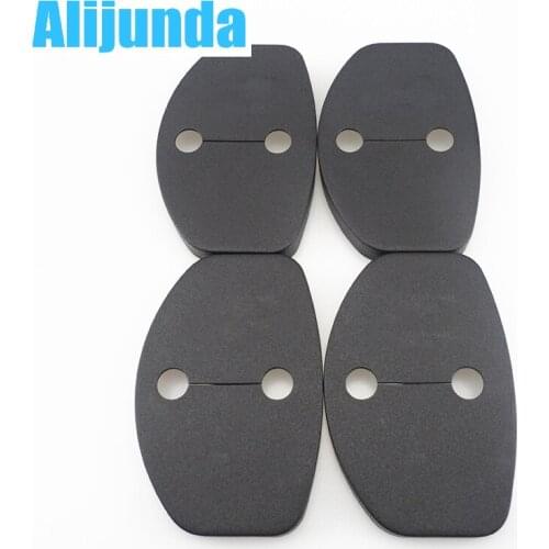 4pcs/set Car Door lock waterproof rust Protector Cover car styling for Skoda Octavia 2007-2014