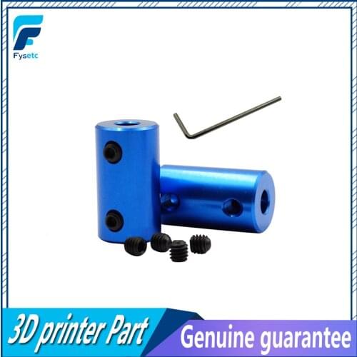 5pcs Blue Shaft Coupler Stepper Motor coupling 5x5 5x8 For 3D Printer, Car Model, Ship Model, Metal DIY Model