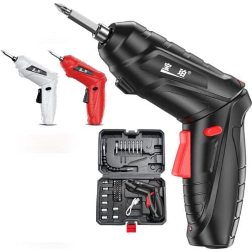 48PCS Electric Screwdriver Battery Rechargeable Cordless Drill Power Tools Set Worx Bit for Home Greenworks Electric Wrench