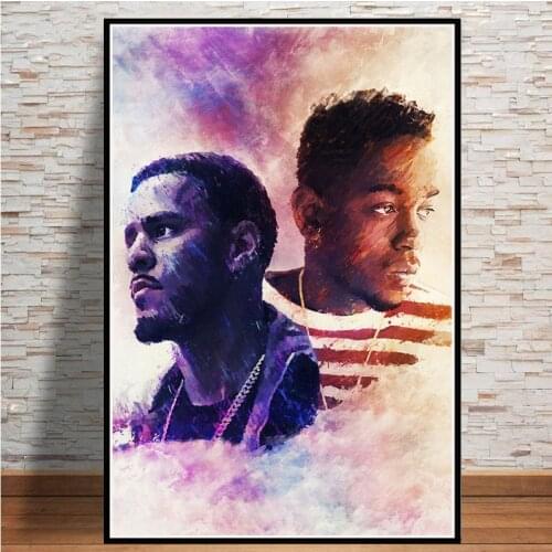 Rapper Hip Hop Star J cole Hot Music Album K.O.D Picture Quality Canvas Painting Poster Bedroom Living Sofa Wall Art Home Decor