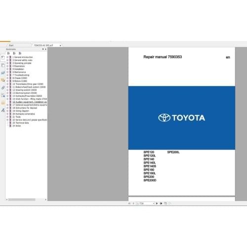 BT Forklift Service & Part Manual Full Collection 2020 DVD 13GB PDF