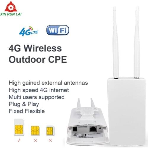 4G LTE Wireless AP Wifi Router Mobile Hotspots Modem 4G SIM card Slot Portable Unlock Modem Cpe Broadband