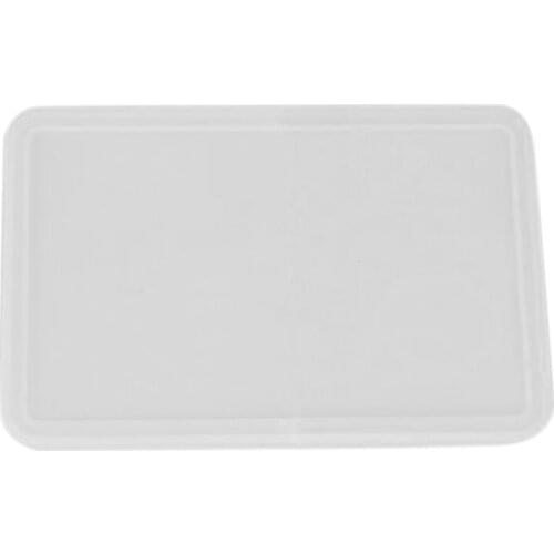 Dinner Tray Mold Crystal Epoxy Resin Mold Baby Plate Coaster Japanese Dinner Plate Silicone Resin Fruit Plate Mould