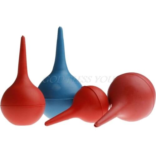 30/60/90/120ml Laboratory Tool Rubber Suction Ear Washing Syringe Squeeze Bulb Care Tool Drop Shipping
