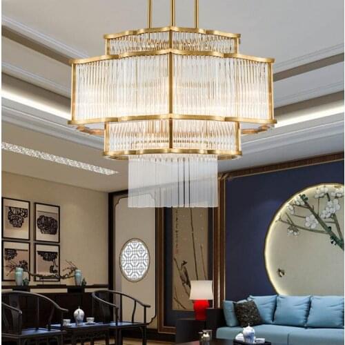 Light luxury creative atmosphere villa duplex building living room bedroom lighting designer model room modern minimalist light