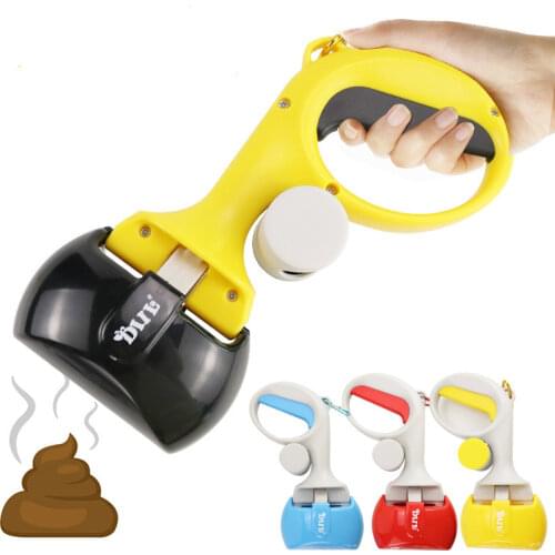 New Pet Toilet Picker Portable Dog Poop Picker with Garbage Bag Pet Clamp cat litter box furnitur large dog bed cat litter