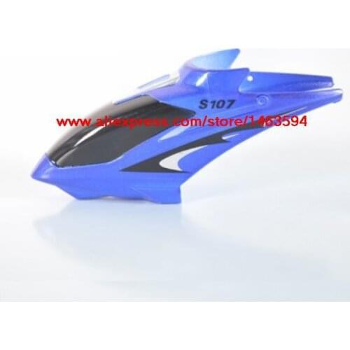 Wholesale Syma S107 S107G RC Helicopter Spare Parts Head cover (Blue color) Free Shipping