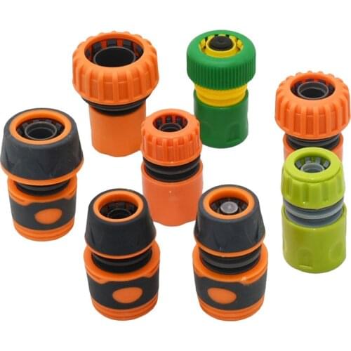 1/2 3/4 1 Inch Car Wash Hose Quick Connector Waterstop Connectors For Garden Lawn Irrigation Sprinklers Pipe Adapters 1 Pc
